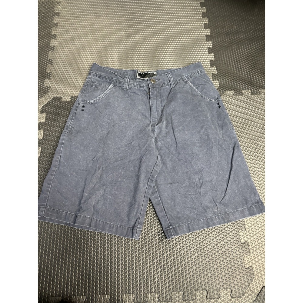 Oakley Men's Size 31 Slate Blue Cargo Shorts Made in Macau Casual Utility